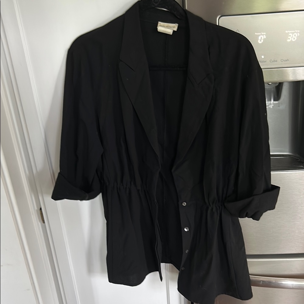 Dries Van Noten Black Wool Jacket